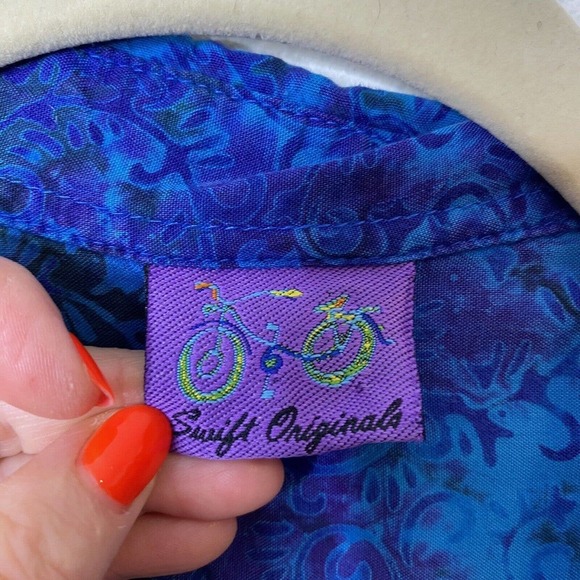 Swift Originals Handmade‎ Short Sleeve Button Up Shirt XL - Picture 2 of 5